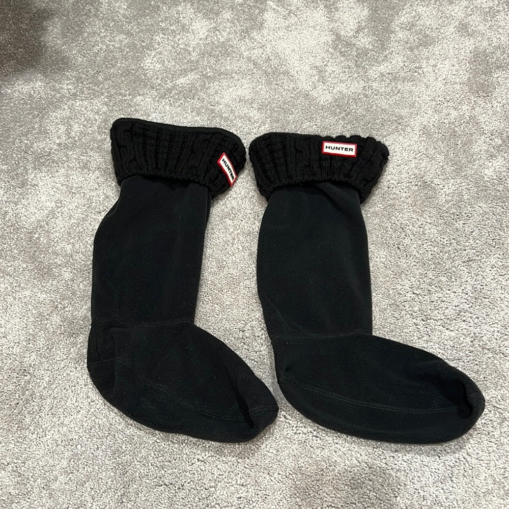 Hunter boot tall socks